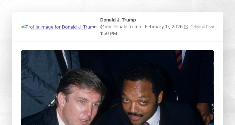 Donald J. Trump: ""