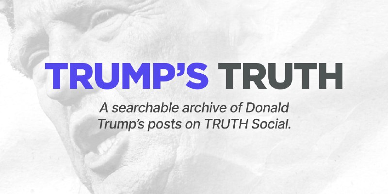 Donald J. Trump: "I WANT YOU!"