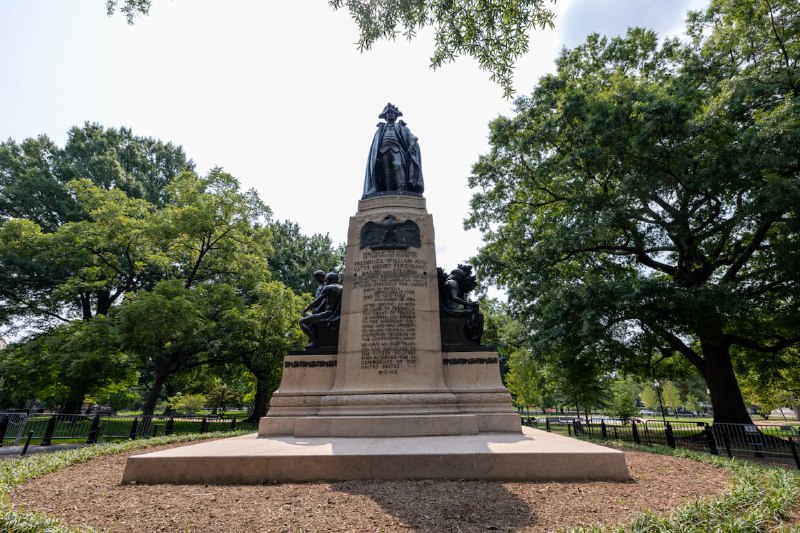 From Greg Wischer at the United States Department of the Interior:“The statue of Baron Friedrich Wilhelm von Steuben in Lafayette Park was cleaned and waxed by the National Park Service. Dedicated in 1910 in a ceremony attended by President William Howard Taft, the 10-foot-tall bronze statue atop a 15-foot granite pedestal depicts von Steuben inspecting American troops at Valley Forge in 1778 during the American Revolution.Drawing on his experience as a Prussian army officer and former aide-de-camp to Frederick the Great, von Steuben brought discipline, organization, and professionalism to the Continental Army. His 1779 training manual, known as the "Blue Book," became the Army's first standardized training manual. Later in the war, he contributed to the Southern Campaign and commanded one of George Washington's divisions during the Siege of Yor...2026-08-03 20:32 UTCLink