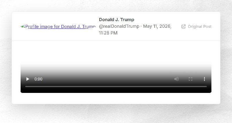 Donald J. Trump: ""