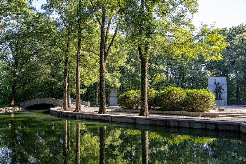 From Greg Wischer at the United States Department of the Interior: “The Theodore Roosevelt Island National Memorial, with two fountains and a 17-foot statue of Theodore Roosevelt, was just repaired, cleaned, and beautified, after experiencing chronic periods of disrepair.  The fountains were fixed; the statue was cleaned and waxed; and the granite elements were pressure washed. The memorial was dedicated on October 27, 1967–Theodore Roosevelt's 109th birthday. It is the only presidential memorial in Washington, D.C., where the landscape itself serves as the primary tribute to the president—a mature native woodland designed to reflect Roosevelt's conservation legacy.”2026-07-05 16:11 UTCLinkFrom Greg Wischer at the United States Department of the Interior: “The Theodore Roosevelt Island National Memorial, with two fountains and a 17-foot statue of Theodore Roosevelt, was just repaired, cleaned, and beautified, after experiencing chronic periods of disrepair.  The fountains were fixed; the statue was cleaned and waxed; and the granite elements were pressure washed. The memorial was dedicated on October 27, 1967–Theodore Roosevelt's 109th birthday. It is the only presidential memorial in Washington, D.C., where the landscape itself serves as the primary tribute to the president—a mature native woodland designed to reflect Roosevelt's conservation legacy.”2026-07-05 16:11 UTCLink