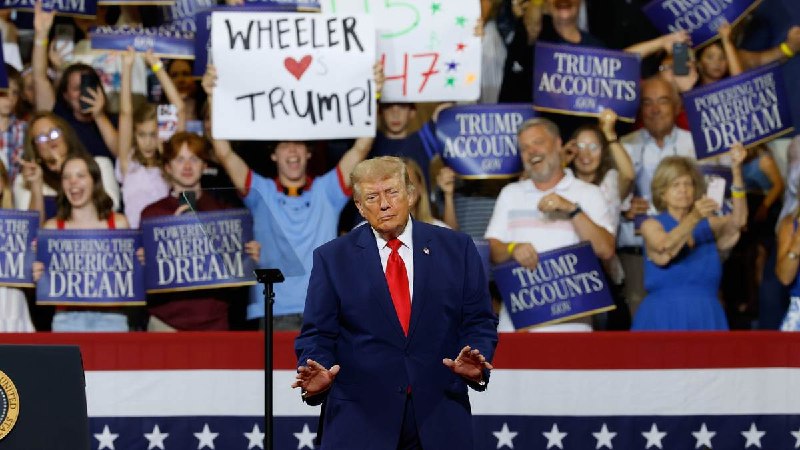 Trump Rallies in Georgia, Touting the Trump Accounts, New Policies, and Key Economic Wins