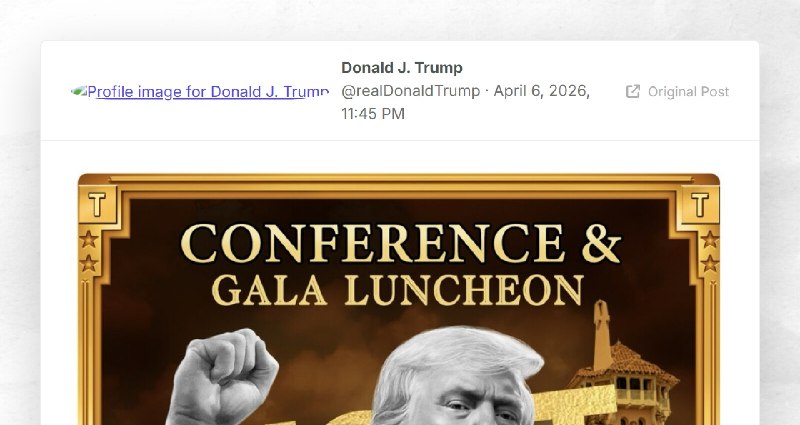Donald J. Trump: ""
