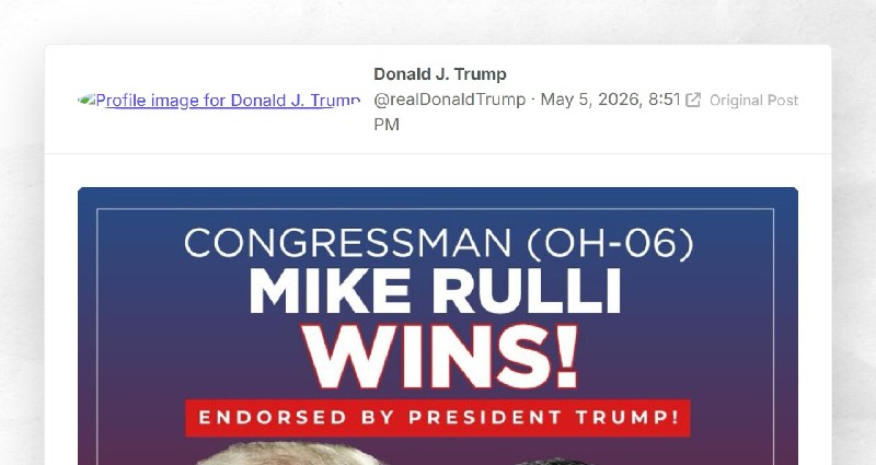 Donald J. Trump: ""