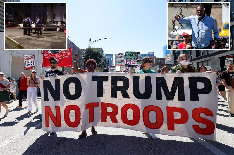Chicago's Labor Day weekend bloodbath sees 8 killed, 58 shot — but left-wing mayor vows 'no federal troops' to stop the violence