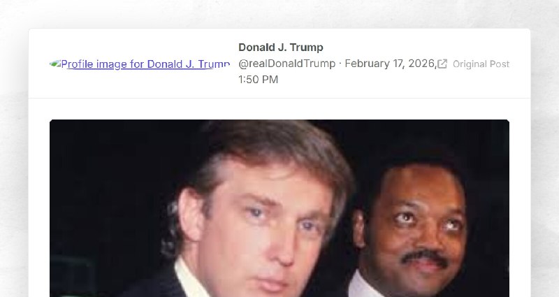 Donald J. Trump: ""