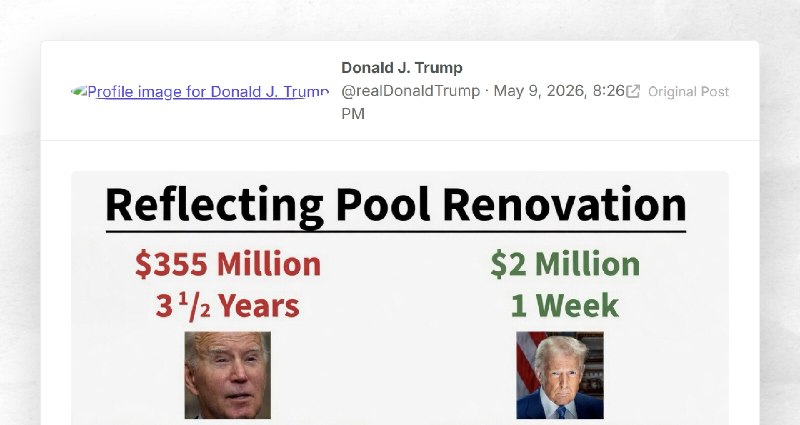 Donald J. Trump: ""